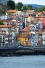 Vila Nova de Gaia en Rio Douro, Portugal, Europa - foto de stock