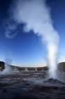 El Tatio, Ande, geyser, San Pedro de Atacama, Deserto di Atacama, Cile, Sud America — Foto stock