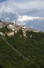Cityscape of Santa Maria del Monte, Sacro Monte di Varese, Unesco, World Heritage Site, Lombardy, Italy, Europe — стокове фото