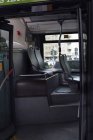 Ônibus, estilo de vida, COVID _ 19, Vírus Corona, Milão, Lombardia, Itália, Europa — Fotografia de Stock