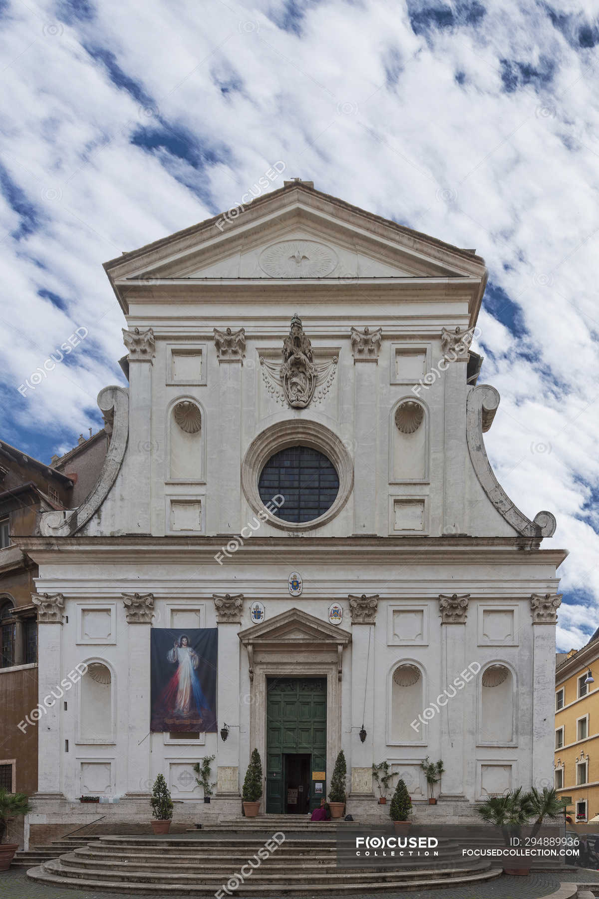 Chiesa, Santo Spirito in Sassia, Church, Roma, Lazio, Italy, Europe — outside, landmark Stock Chiesa, Santo Spirito in Sassia, Church, Roma, Lazio, Italy, Europe — outside, landmark Stock