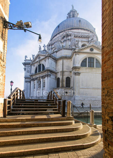 Санта-Мария-делла-Салют, Венеция, Венето.Италия, Европа — стоковое фото