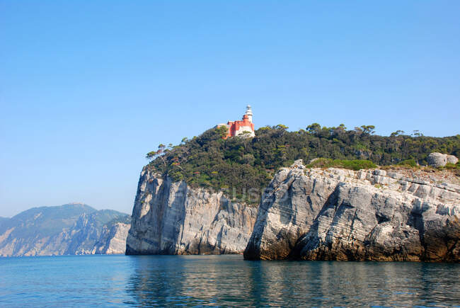 Isola di Tino, Portovenere, Liguria, Italia — Foto stock