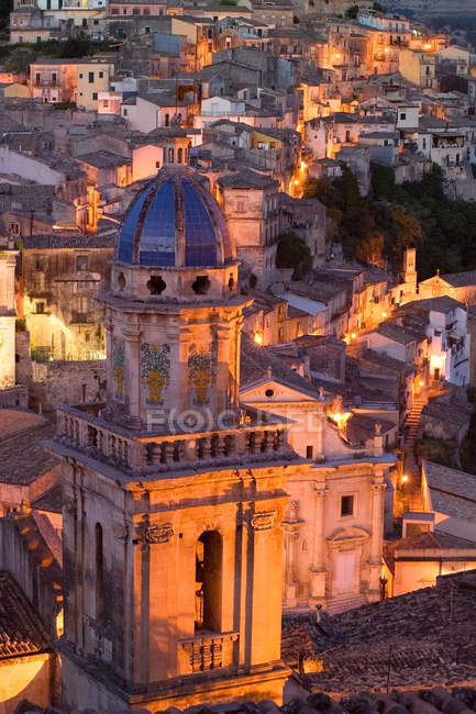 Besondere, Idra Kirche, Ragusa Ibla, Ragusa Superiore, Provinz Ragusa, Sizilien, Italien, Europa — Stockfoto