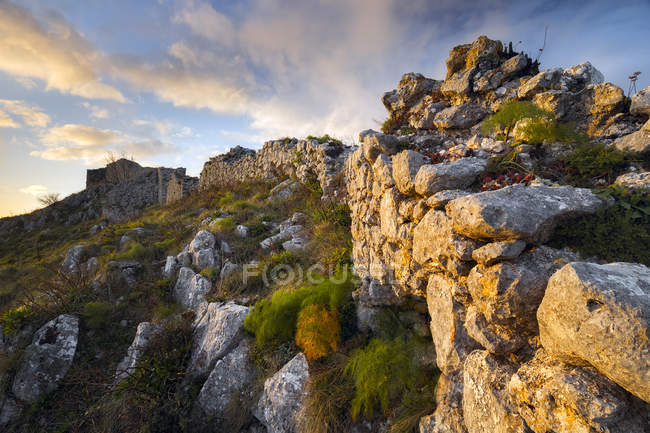 Montaña de Tiriolo, Tiriolo, Calabria, Italia - foto de stock
