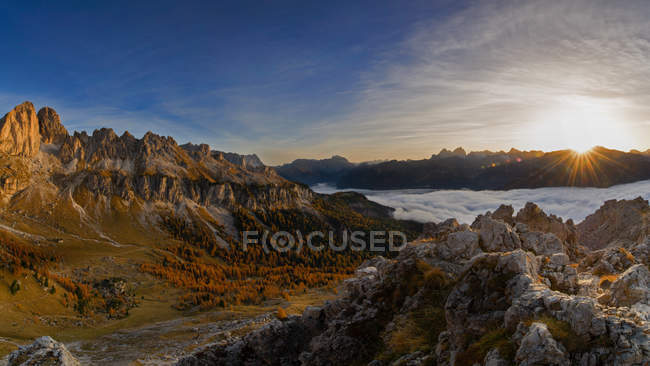 Catinaccio Roda di Vael, Fassa Valley, Dolomites, Trentino-Alto Adige, Italia - foto de stock