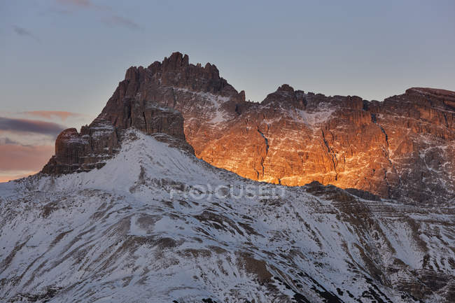 Tre Scarperi / Dreischuster group, Dolomiti, Trentino-Alto Adige, Italia — Foto stock