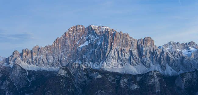 Північно-західна стіна Чіветта, Доломітові Альпи, Аорордіно, Венето, Італія — стокове фото