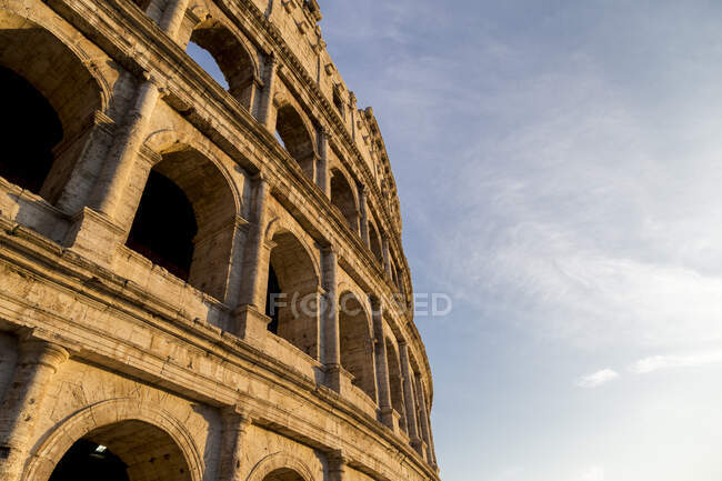 Колізей, Всесвітньої спадщини ЮНЕСКО, Рим, Лаціо, Італія, Європа — стокове фото