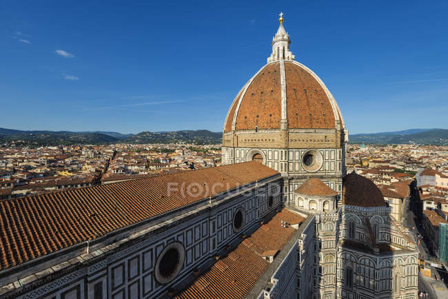 Catedral de Santa Maria del Fiore, Florença, Toscana, Itália, Europa — Fotografia de Stock
