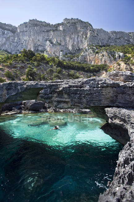Cala Biriola. Golfo di Orosei, Baunei, Sardinia, Italy, Europe — Stock Photo