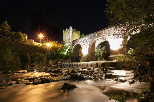 Devil's Bridge, Tolentino, Marches, Italie, Europe — Photo de stock