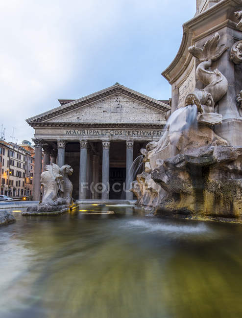 Panteão, Roma, Lácio, Itália — Fotografia de Stock