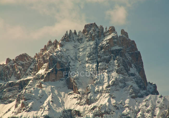 Las rocas de Sesto Dolomitas, Valle de la Pusteria, Trentino-Alto Adigio, Italia, Erope - foto de stock