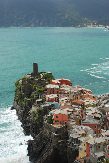 Vernazza, Liguria, Italia di giorno — Foto stock