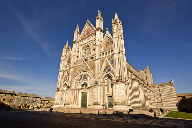 Catedral, Orvieto, Úmbria, Itália, Europa — Fotografia de Stock