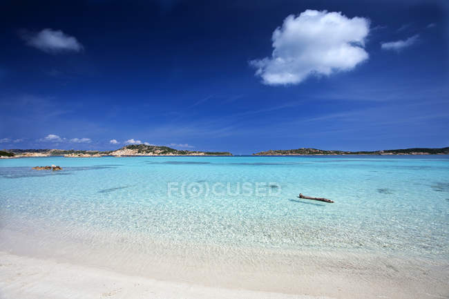 Spiaggia di Cavalieri, Isola di Budelli island, La Maddalena, Sardinia, Italy, Europe — Stock Photo