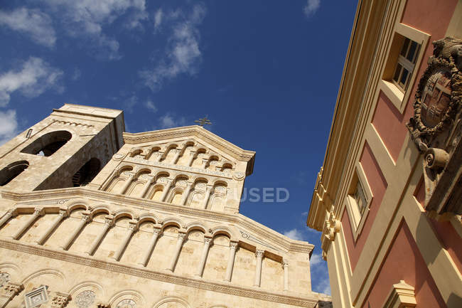 Cattedrale di Cagliari cathedral, Santa Maria, Castello, Cagliari (CA) , Sardinia, Italy, Europe — Stock Photo