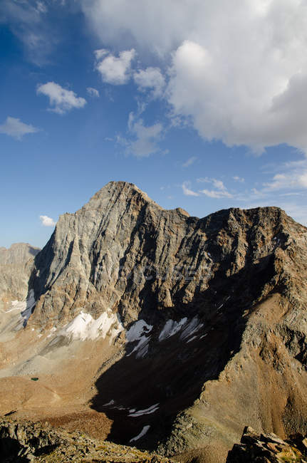 Nordwand des mont emilius, Aostatal, Italien, Europa — Stockfoto