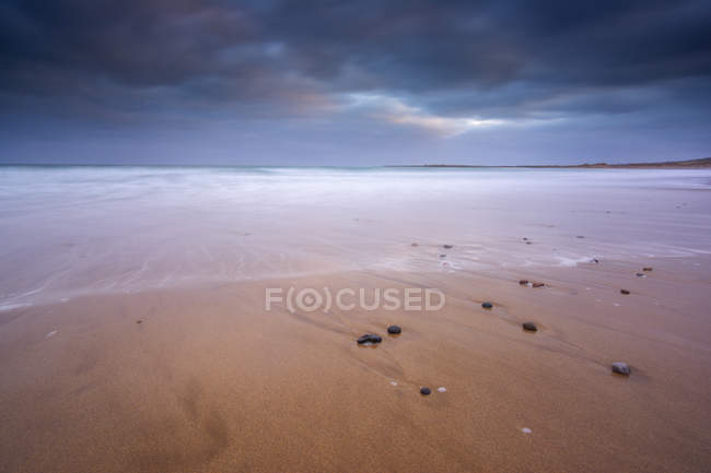 Paisaje marino, Condado de Donegal, Irlanda del Norte, Europa - foto de stock