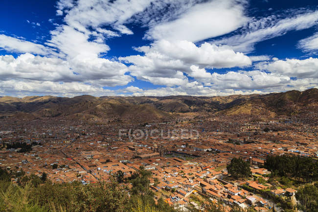 Faits saillants de la ville de Cuzco, région de Cuzco, Pérou, Amérique du Sud — Photo de stock
