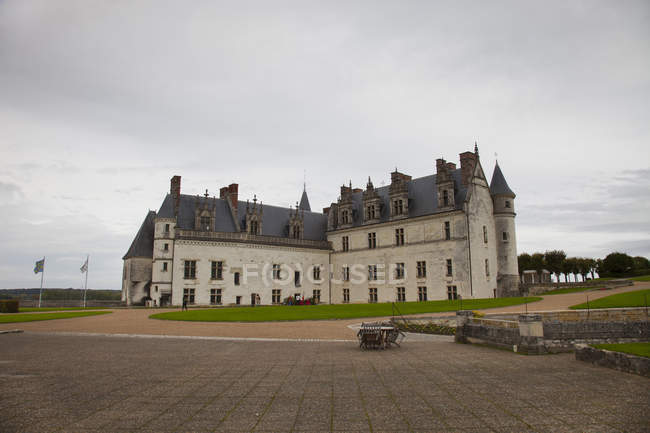 Castelo de Amboise, Loira, França, Europa — Fotografia de Stock