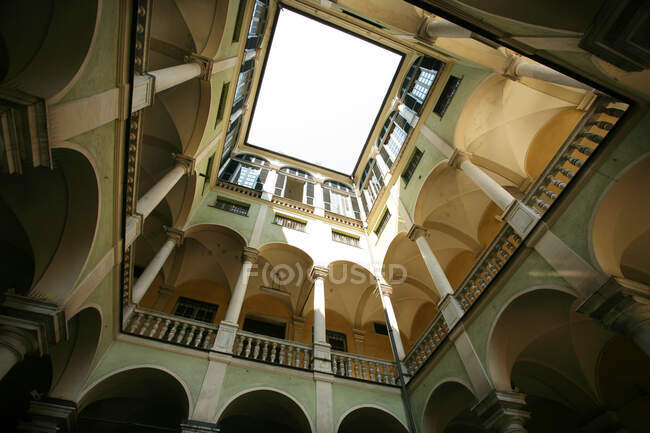 Palacio Balbi, Via Balbi, Rolli di Genova, Patrimonio de la Humanidad, UNESCO, Génova, Ligury, Italia, Europa. - foto de stock