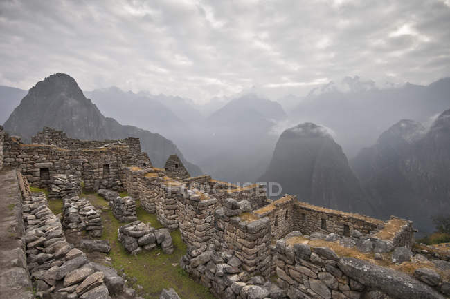 Machu Picchu, Cuzco, UNESCO World Heritage Site, Peru, America — Stock Photo