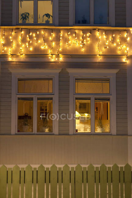 Facciata della casa in Trosa, Svezia, Europa — Foto stock