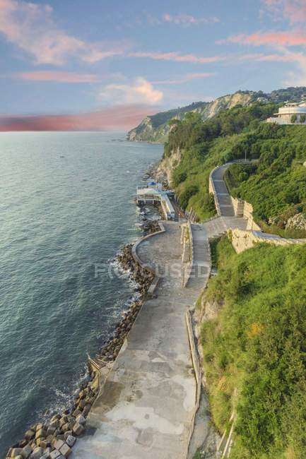 Vista de Passetto de Ancona, Marche, Itália, Europa — Fotografia de Stock
