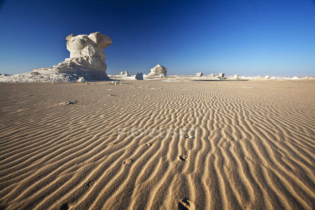 Desierto blanco, Farafra, Egipto, África del Norte - foto de stock