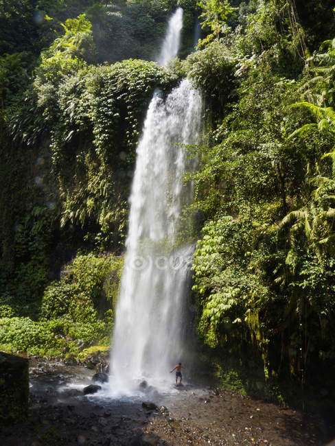 Warisan Alam Kawasan Geopark, Rinjani, Isla Lombok, Indonesia, Asia - foto de stock