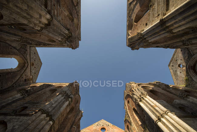 Abtei von san galgano, chiusdino, toskana, italien, europa — Stockfoto