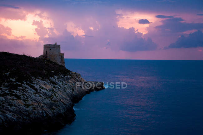 Xlendl Tower, Gozo island, Malta island, Republic of Malta, Europe — Stock Photo