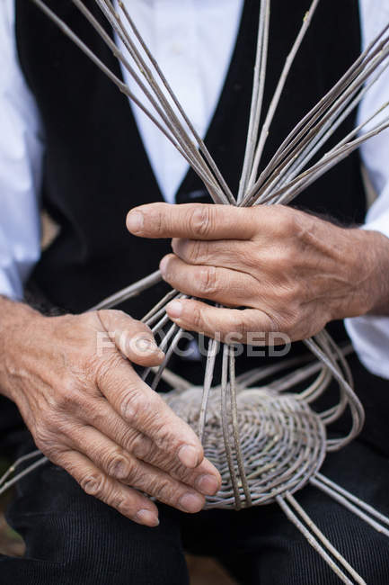 Cesto tradizionale — Foto stock