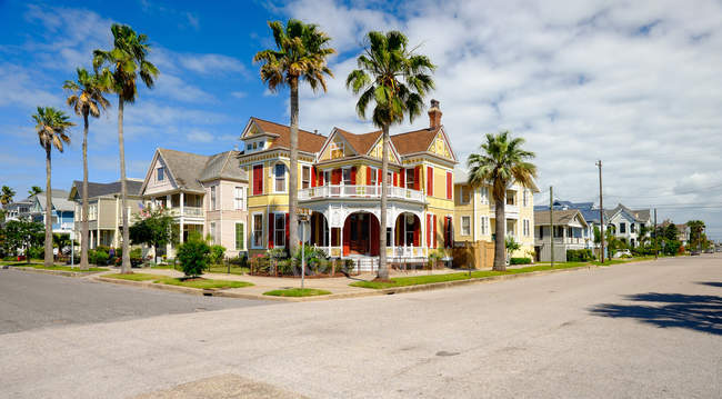 Vintage homes — Stock Photo