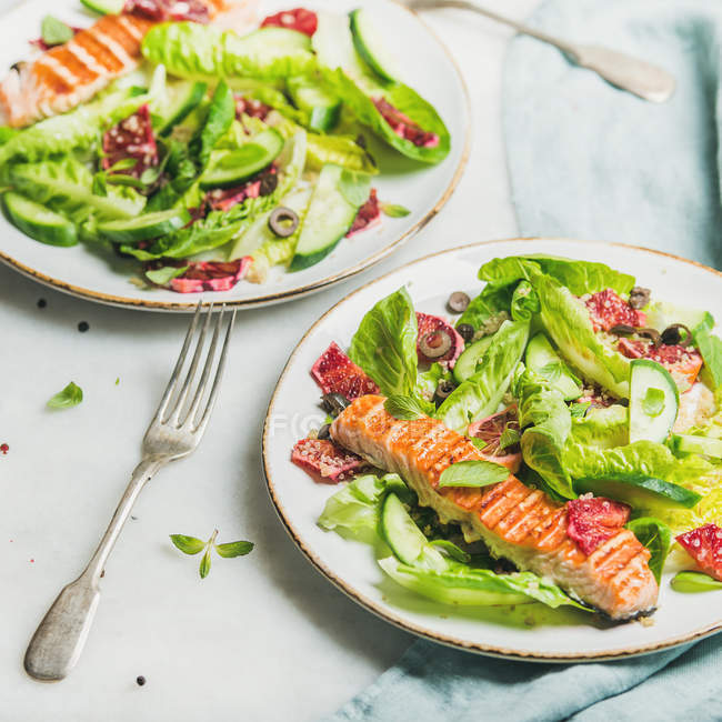 Insalata di primavera sana — Foto stock