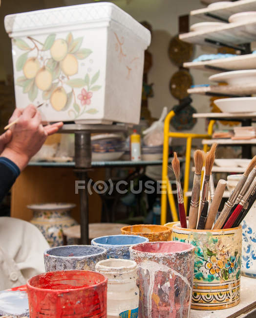 Atelier d'artiste — Photo de stock