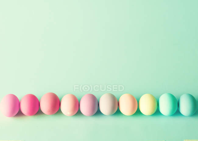 Pastel Easter Eggs — Stock Photo