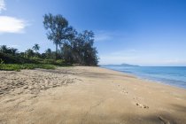 Vue panoramique de la plage en Thaïlande — Photo de stock