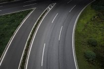 High angle view of road in Beijing, China — Stock Photo