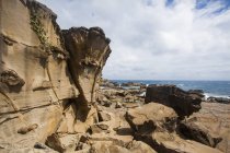 Affittare costa rocciosa a Taiwan, Cina — Foto stock