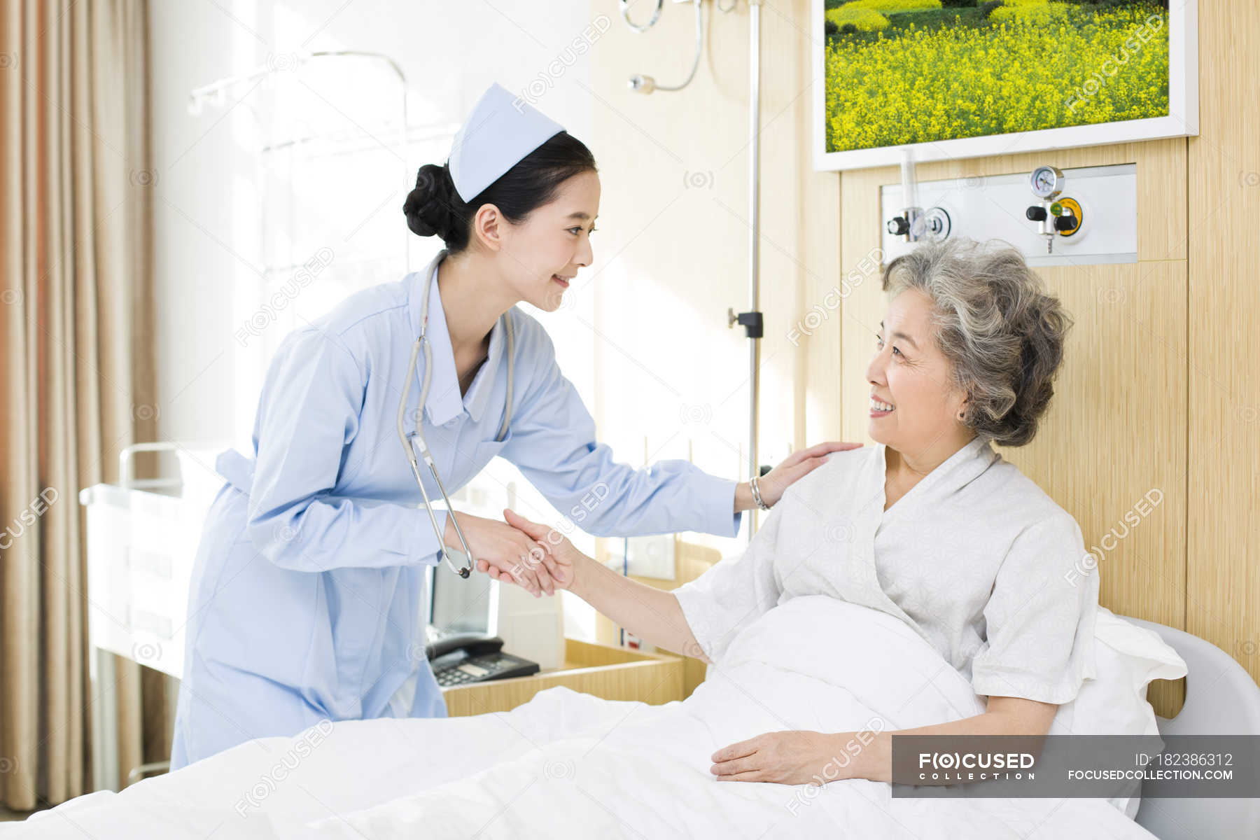 A Nurse Takes Care