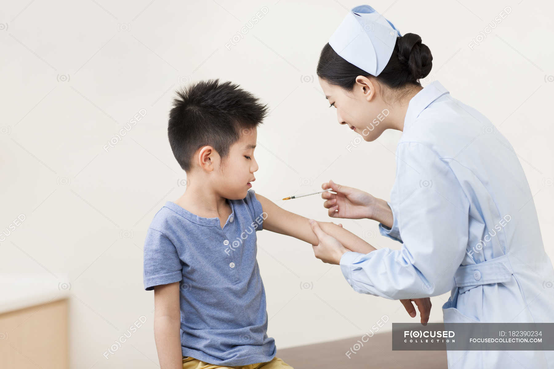 Nurse Giving Shot