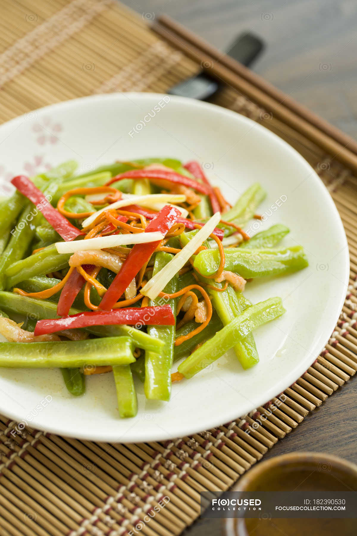 Traditional chinese spicy melon salad — food, oriental - Stock Photo ...