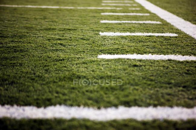 Innerhalb der Linien, Fußball-Konzepte — Stockfoto