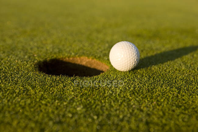O gimme putt, conceitos de golfe — Fotografia de Stock