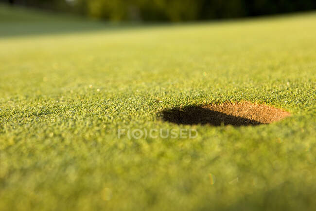 Um objetivo simples, conceitos de golfe — Fotografia de Stock