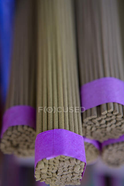 Incense,Yonghegong Lama Temple, Beijing, China — Stock Photo