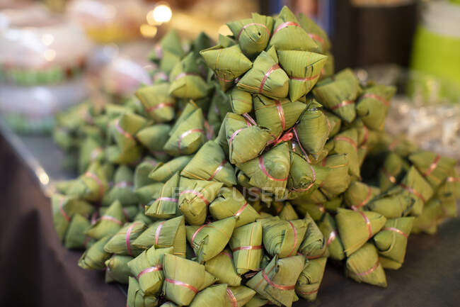 Gros plan de dessert thaï — Photo de stock